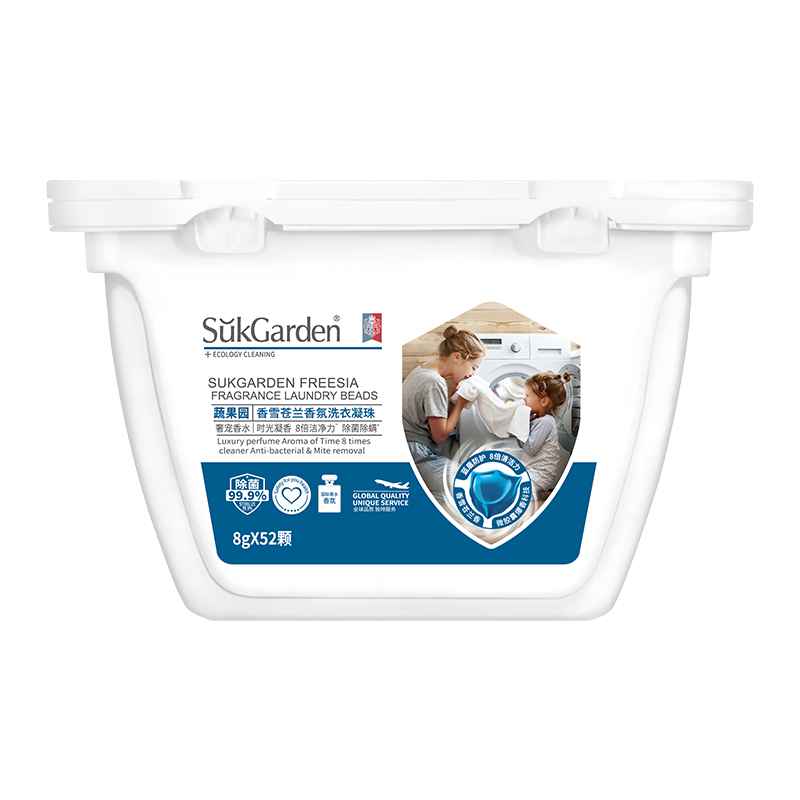 SukGarden蔬果园香雪苍兰香氛洗衣凝珠8g*52颗.