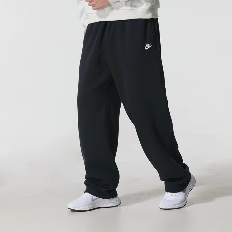 耐克(NIKE)男裤新款运动卫裤针织跑步健身训练保暖加绒休闲裤FN3788-010 ZP高清大图