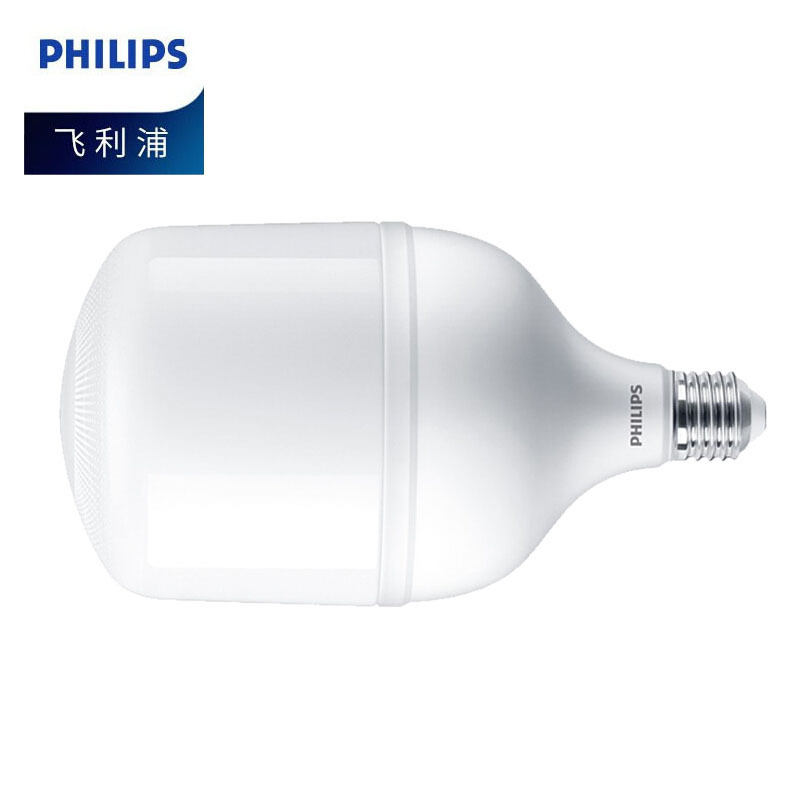 PHILIPS 大功率LED灯泡球泡E27 50W冷光6500K 1个 单位:个