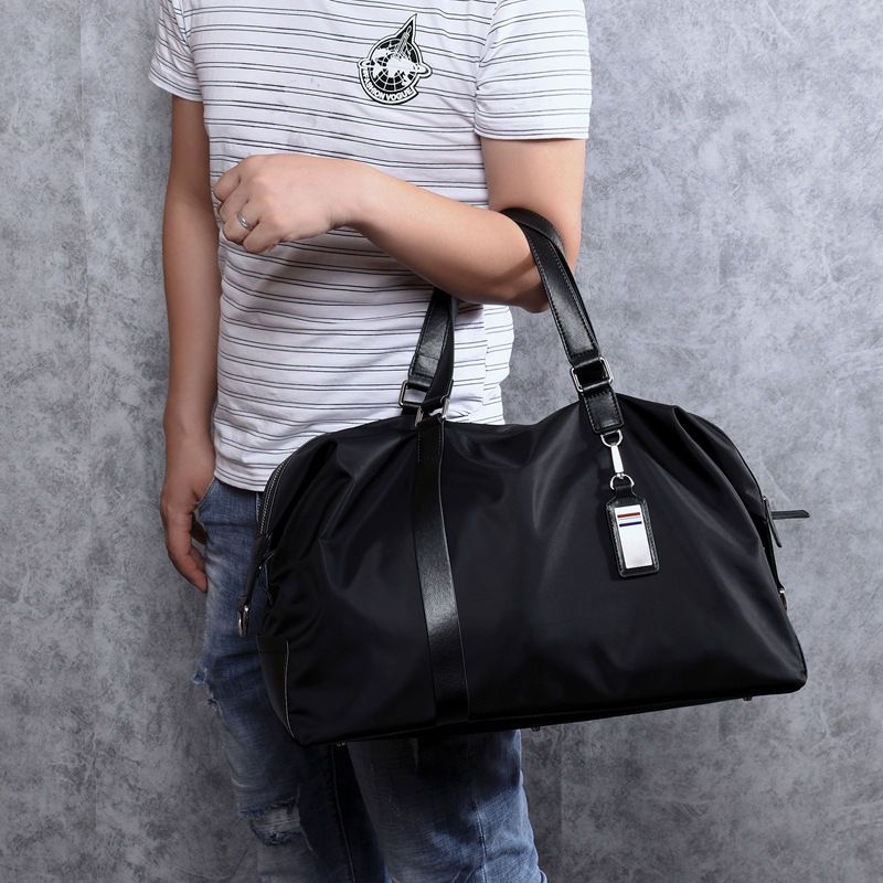 秋季新款男士手提包牛津布男包行李包潮旅行包休闲帆布单肩斜挎包