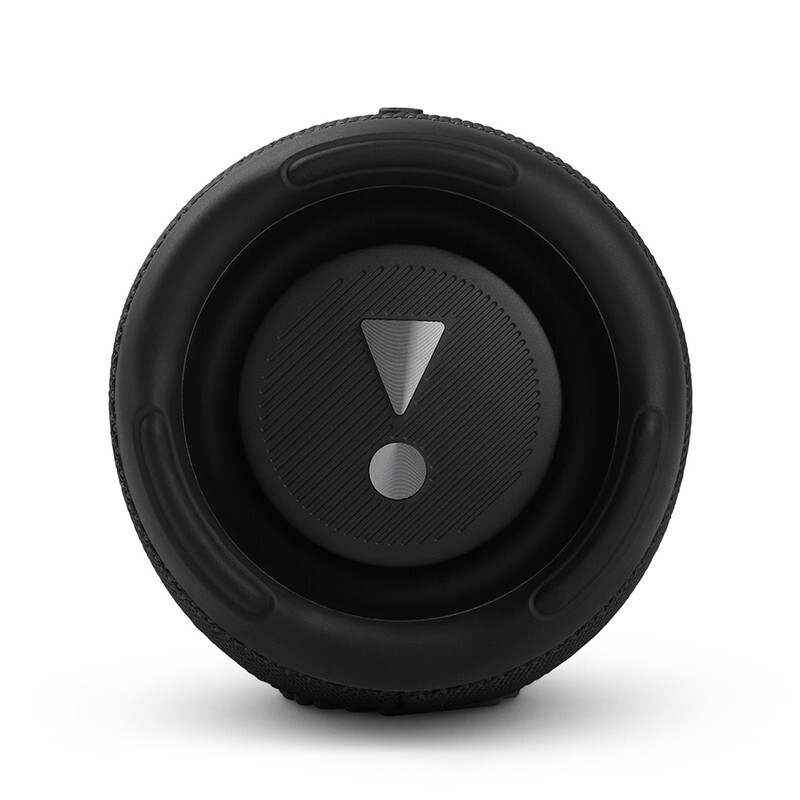 JBL CHARGE5 音乐冲击波五代 便携式蓝牙音箱+低音炮 户外防水防尘音箱桌面音响 增强版赛道扬声器 黑色高清大图