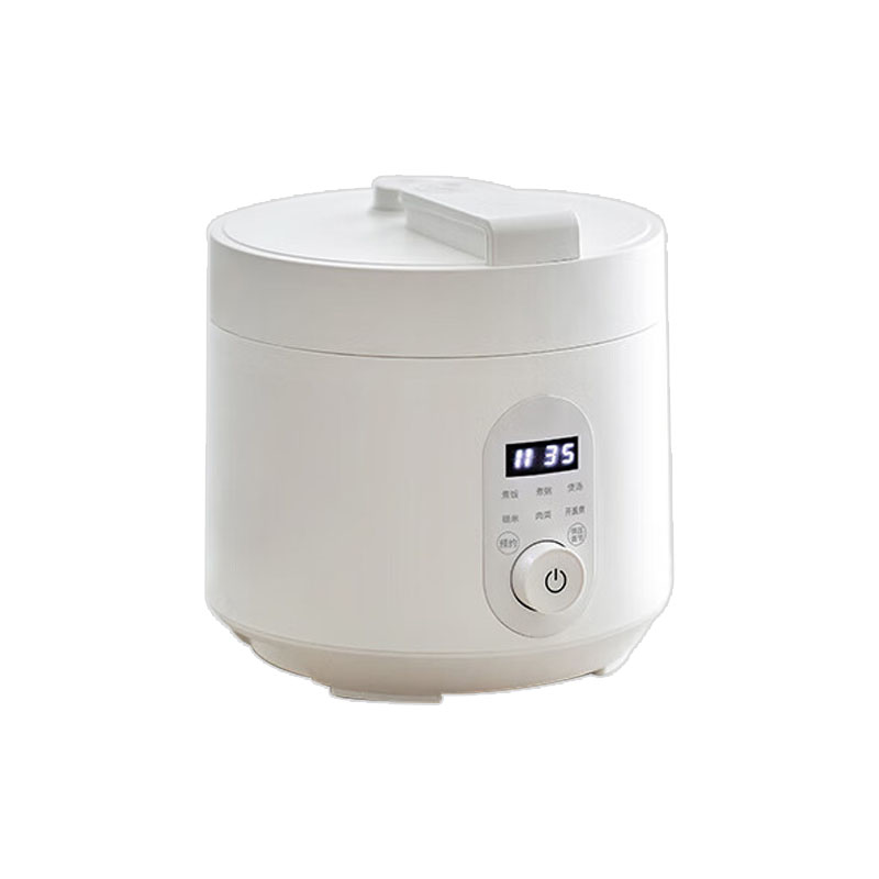 olayks立时 3L电压力锅旋钮款(双胆)陶白 YBW3001B