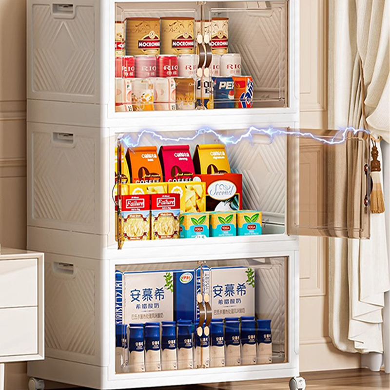 禧天龙收纳柜免安装衣柜宝宝衣服置物架收纳箱家用折叠收纳储物柜