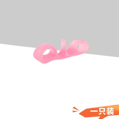 日本大山式脚趾环矫正腿型足趾环O型腿脚趾环瘦脚脚趾分离神器 1只粉色(不是1对)