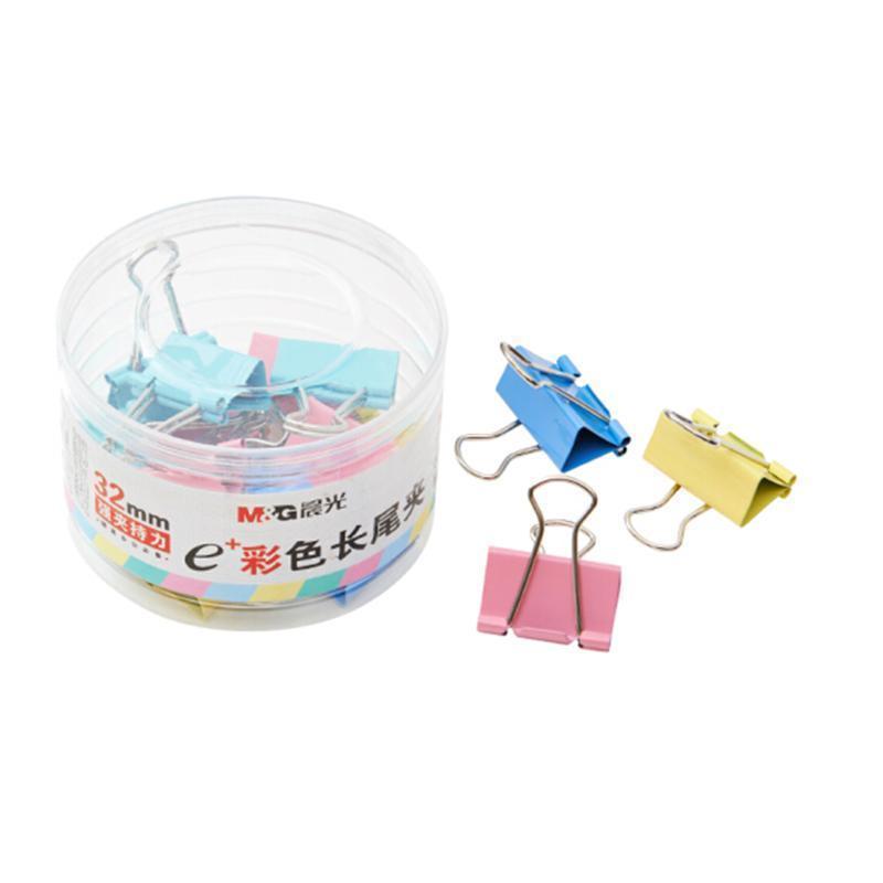 晨光(M&G)ABS92740 长尾夹Eplus32mm(筒装)彩色 3# 4筒装高清大图