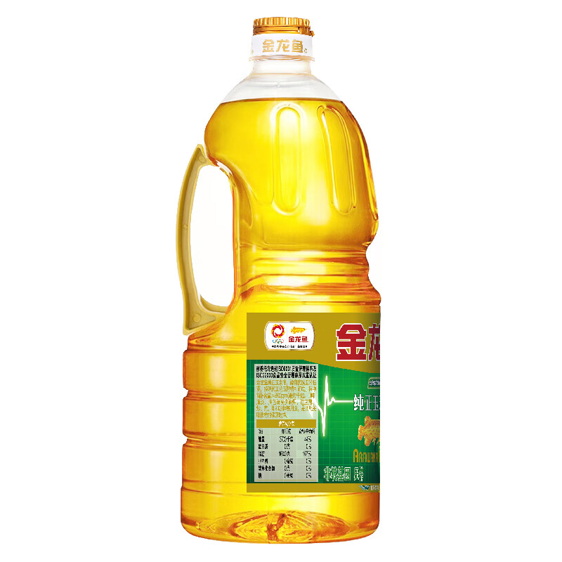 金龙鱼纯正玉米油1.8L非转基因食用油物理压榨玉米油烘焙专用蛋糕高清大图