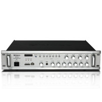 新科(Shinco)AV-112 数字hifi功放机 专业定压定阻功放器蓝牙广播功放650W(银色)
