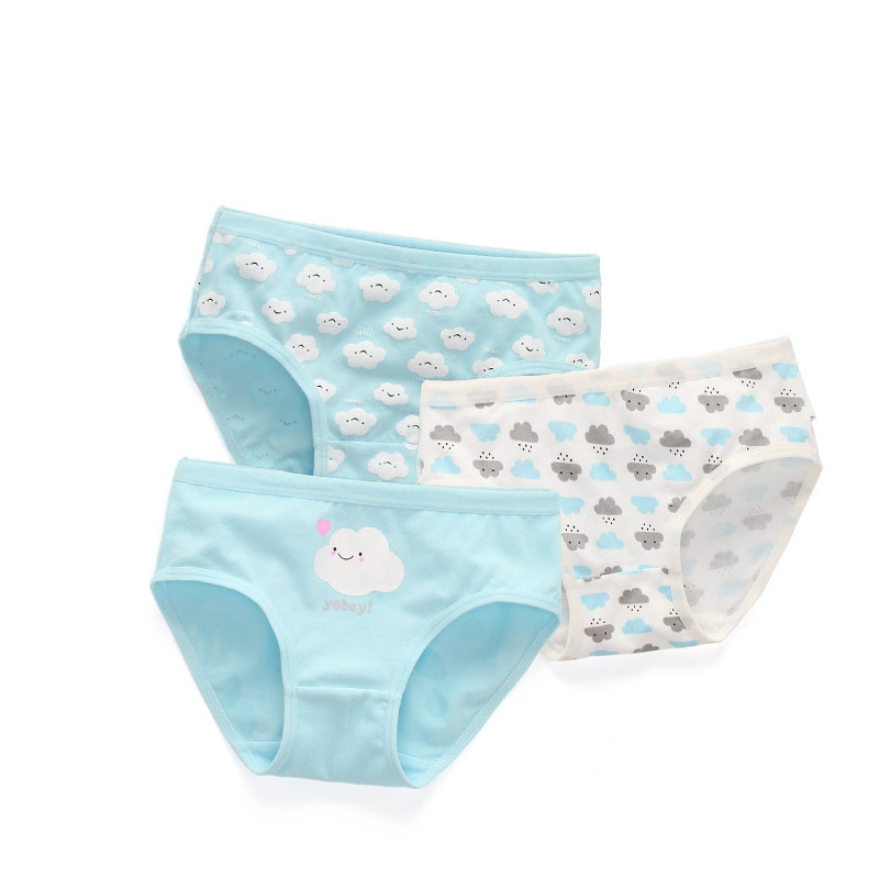 儿童内裤女童平角纯棉三角裤宝宝短裤中大童女孩内裤优贝宜童装