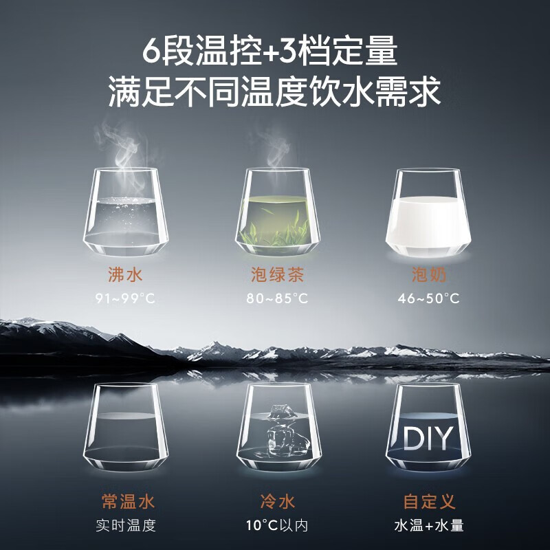 COLMO新象系列 嵌入式饮水机反渗透直饮净水机净饮机 管线机 即热冰饮一体机 智能联网 LA61