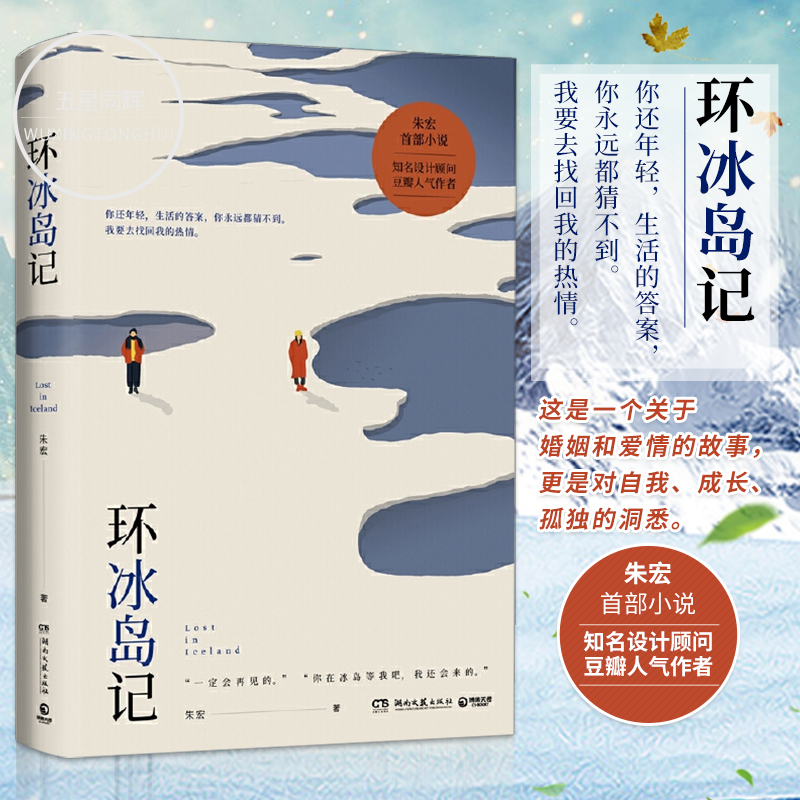 [醉染正版]正版 环冰岛记 朱宏穿 穿梭于孤独的冰岛和热闹的夏威夷在旅行中远离生活 现当代文学爱情情感言情小说书高清大图
