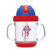 喜多水杯酷比熊晶彩学饮杯180ML(PP)材质适用6—36月儿童使用-H31290