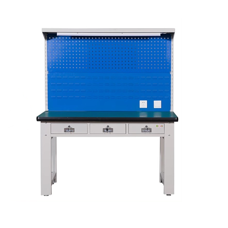 迅迈 横三抽双挂板 重型防静电工作台 钳工台 车间操作台 150*75*80cm 单位 ;张高清大图