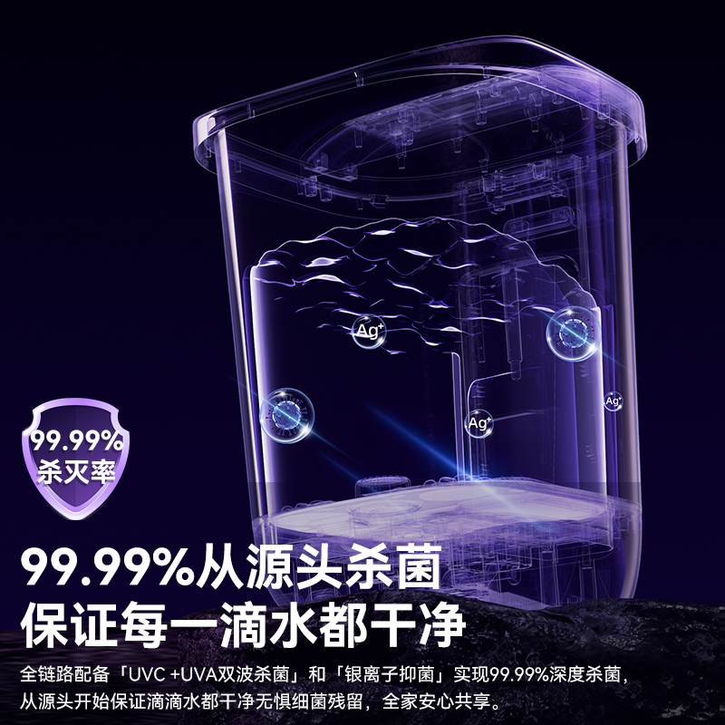 海尔(Haier)足浴盆HQY-J852H仿人手揉捏 冲浪按摩 电动转盘 杀菌高清大图