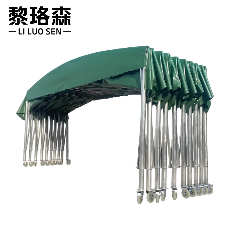 黎珞森雨棚 可伸缩雨棚4*3m个