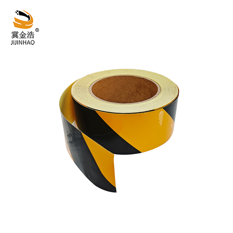 冀金浩 反光警示胶带 黄黑 15cm*25m 卷高清大图