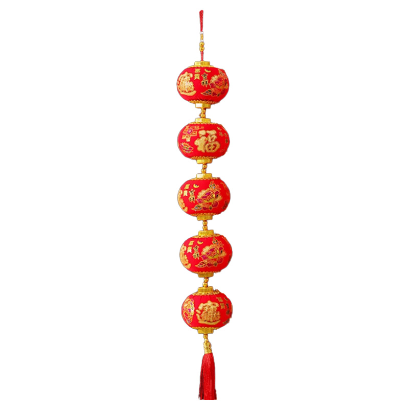 锦瑞星节日装饰连串挂件D90-1/个