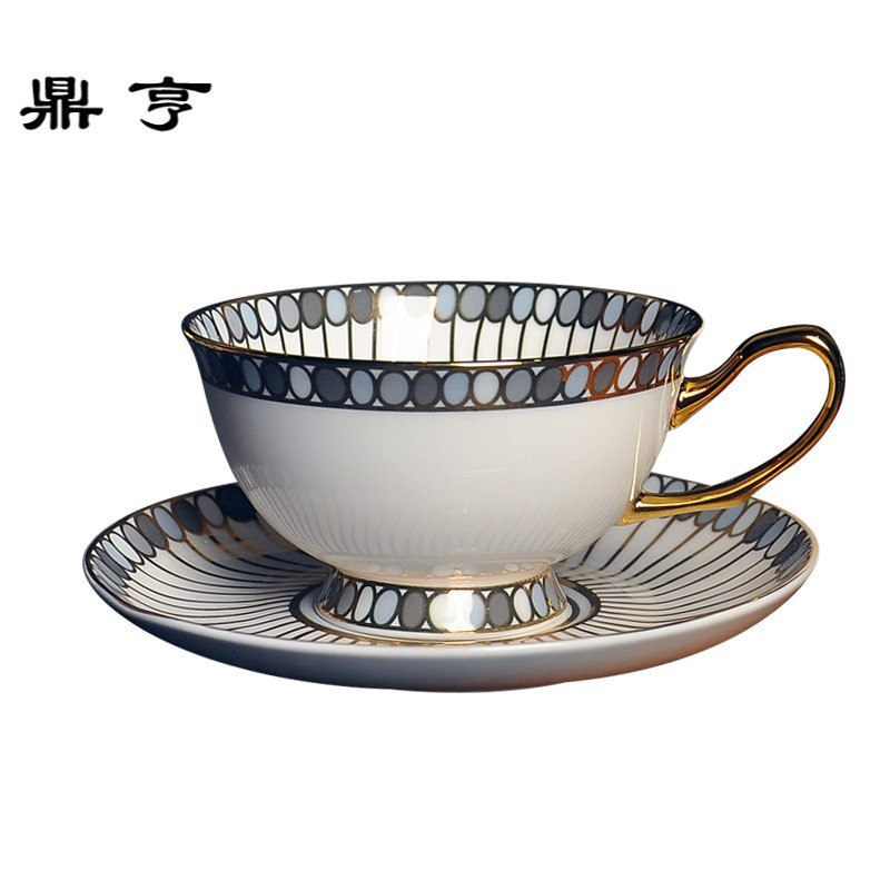 鼎亨宝石系列英式下午茶茶具套装创意骨瓷杯子陶瓷红茶茶杯欧式咖