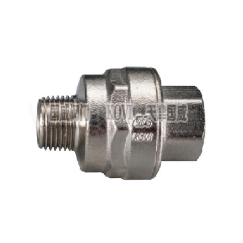 KOVI 国威 倒流防止器 QDF711X-10/16T 铜镀镍 DN20