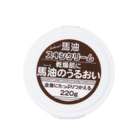 日本 Loshi 北海道马油面霜润体霜膏长效滋润保湿补水 220g 温和低敏