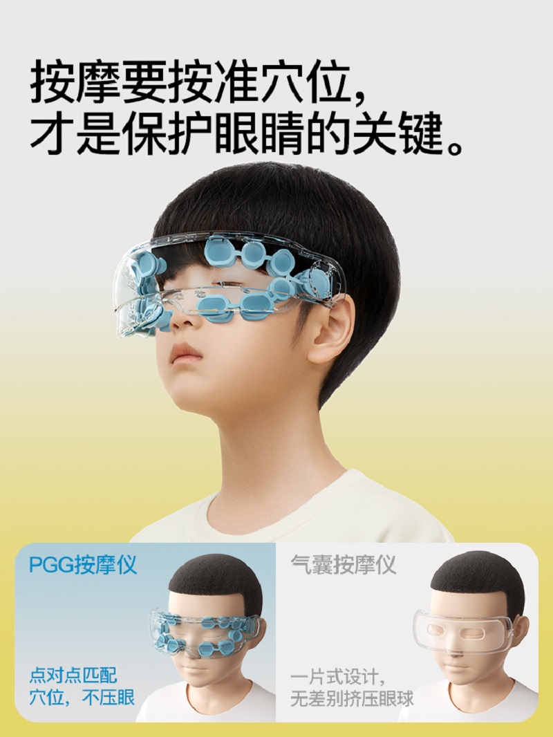 PGG E5 儿童眼部按摩仪 黄蓝色(单位:个)高清大图