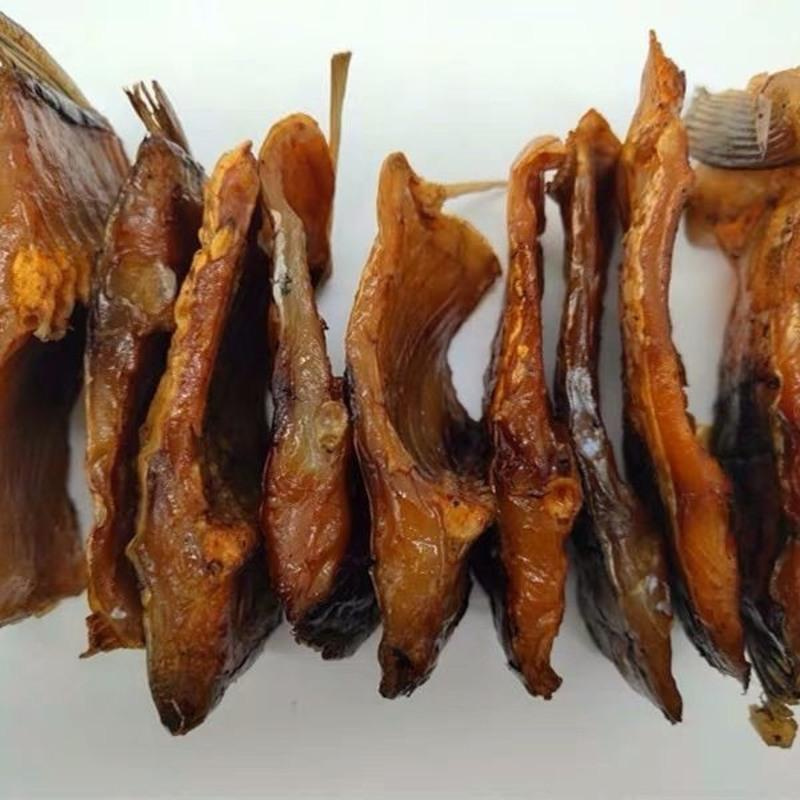 烟熏腊鱼块 腊鱼干烟熏腊鱼块腊肉腊干鱼 500g (1斤)