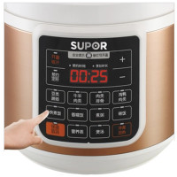 苏泊尔(SUPOR)电压力锅CYSB50YCW10D-100 5L3-6人不粘锅彩琅双胆底盘加热定时预约功能压力锅