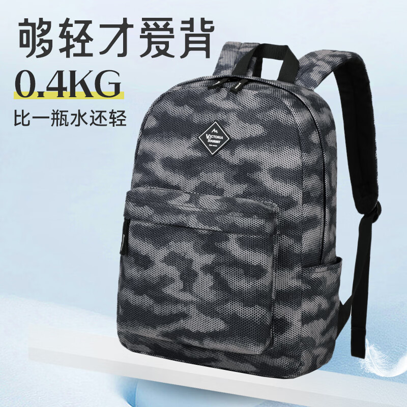 维多利亚旅行者大容量休闲背包笔记本电脑包背包6066沙漠迷彩高清大图