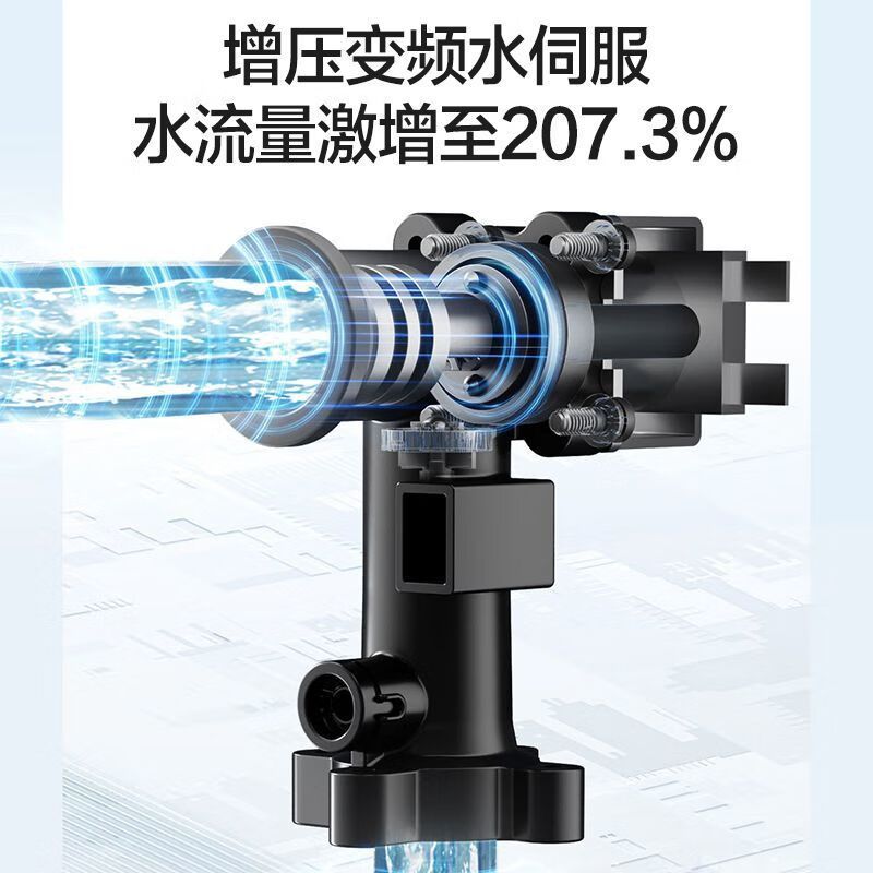 万和(Vanward) 燃气热水器家用速热14升一级节能增压变频水伺服恒温JSQ27-14M6高清大图