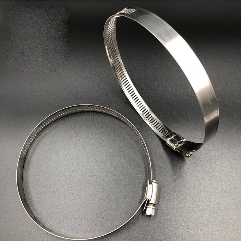 不锈钢卡箍喉箍管夹抱箍圈水管管箍卡扣强力箍管卡支架中美式可选