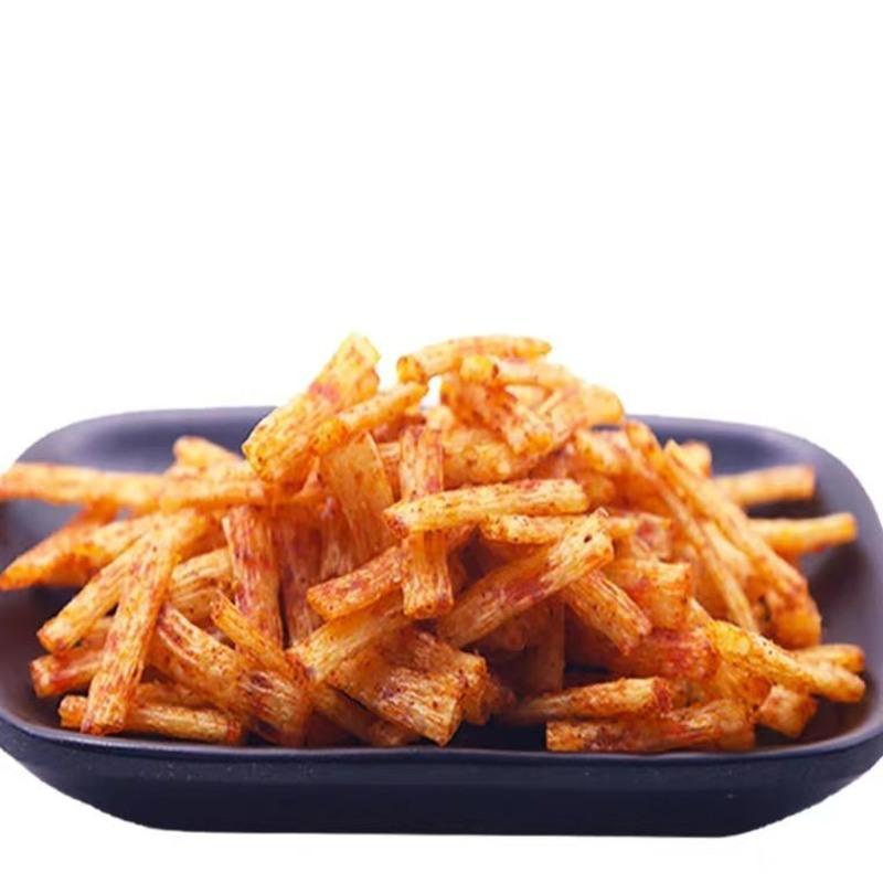 湘溢园金龙鱼片20/袋素食辣条面筋8090后童年回忆休闲零食品 金龙鱼20