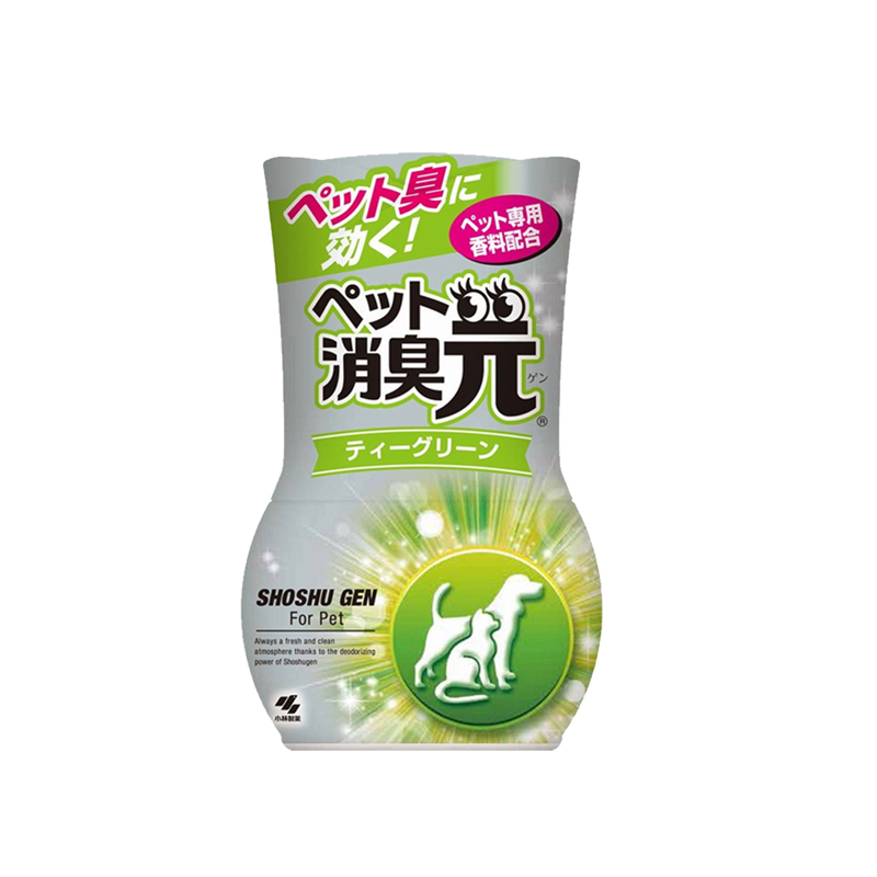 [日本进口]小林制药(KOBAYASHI) 室内空气清新剂除宠物异味烟味香薰除臭剂芳香剂消臭去味液体0.4 L400毫升