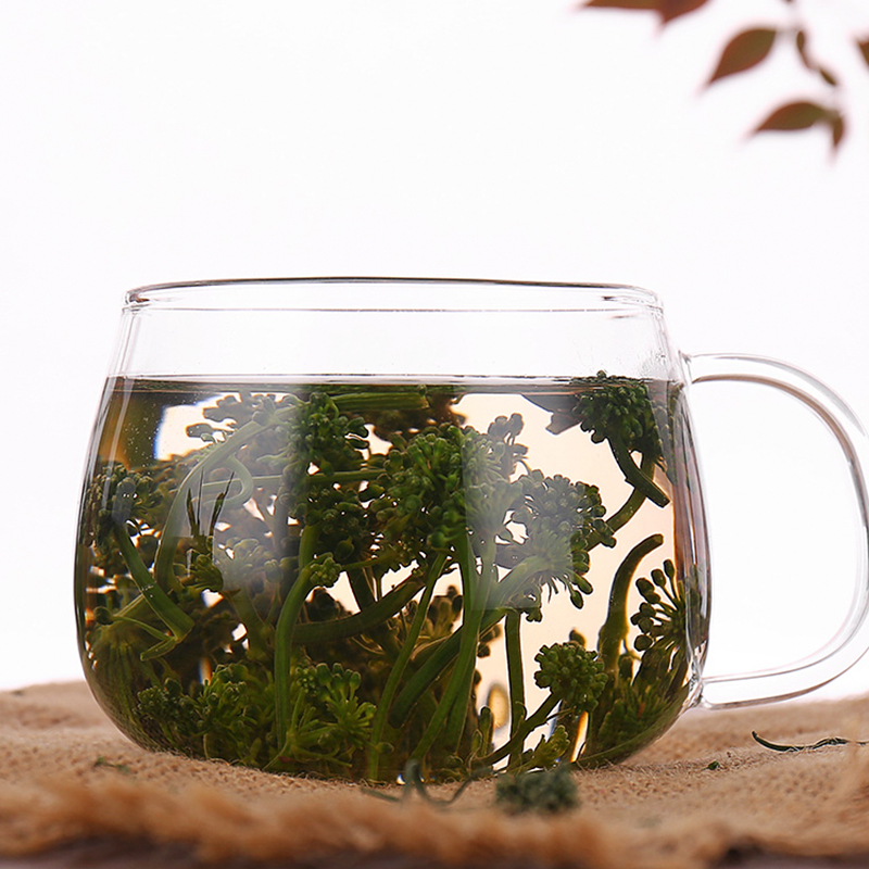 靠山庄人参花250g罐人参花茶花茶养生茶长白山人参花新花大花蕾野生