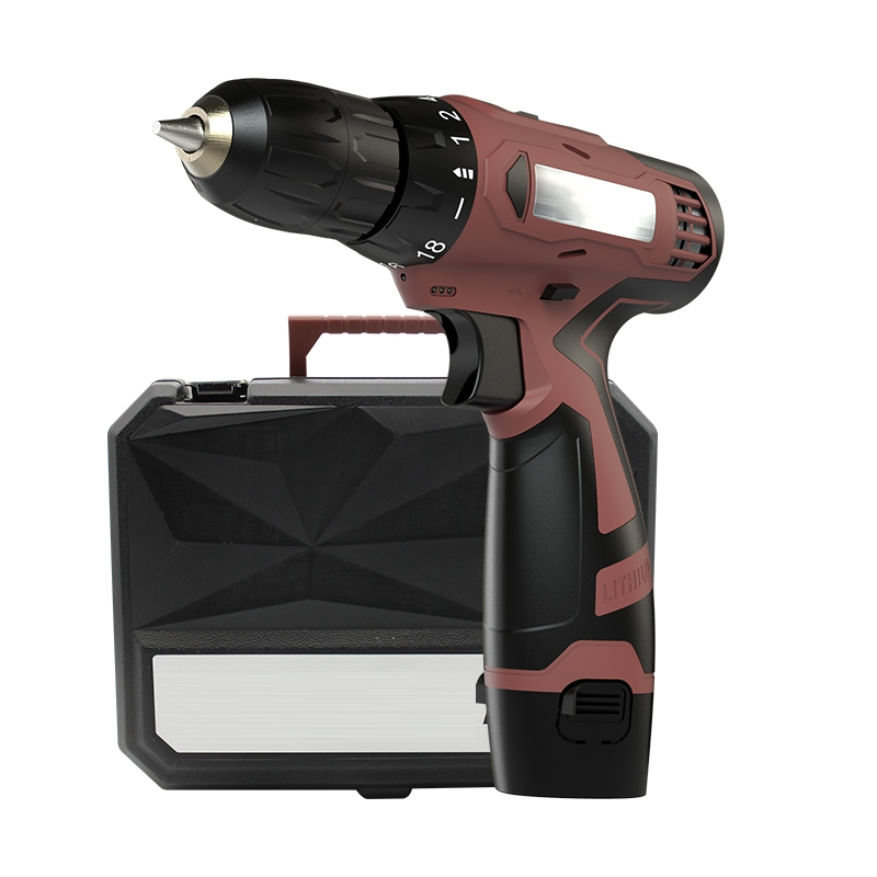 锂电钻充电式古达无线电转家用手电钻电动螺丝刀套装工具手枪钻