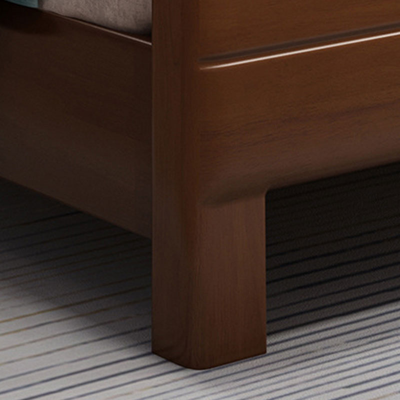 臻远ZY4031123 实木床宿舍家具1.5米单人床高清大图