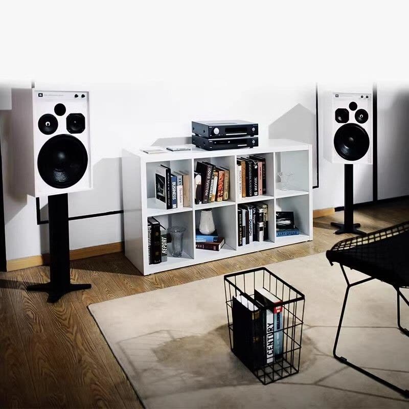 JBL 4312G 熊猫版HiFi无源音箱高端发烧级高保真监听书架箱落地箱(白色)图片