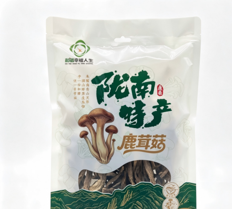 和谐幸福人生 鹿茸菇 10g 袋高清大图