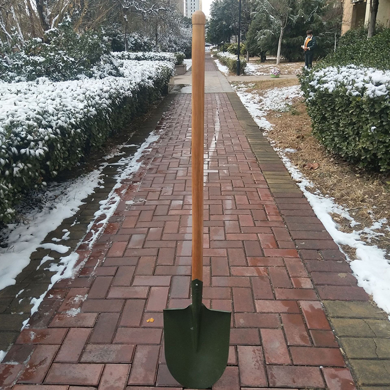 [规格: 全长120CM锹体31CM*长24cm 两个装]工兵铲大号尖锹尖头战备锹大军锹铁锹钢锹铁锨抗洪防汛地震救援工具