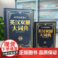 学生实用英汉双解大词典（大开双色版）小学初中高中大学生英语词典字典初阶中高阶牛津单词词汇语法大全 小学有声成语英语大字典