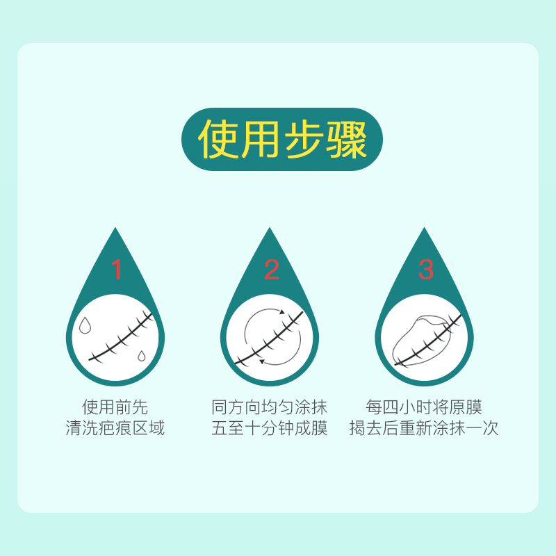素美颜疤痕修复剂疤膏儿童疤痕贴剖腹产手术烫伤膏硅酮疤痕凝胶双眼皮疤痕膏去疤痕膏面部祛疤膏 1盒(体验装)