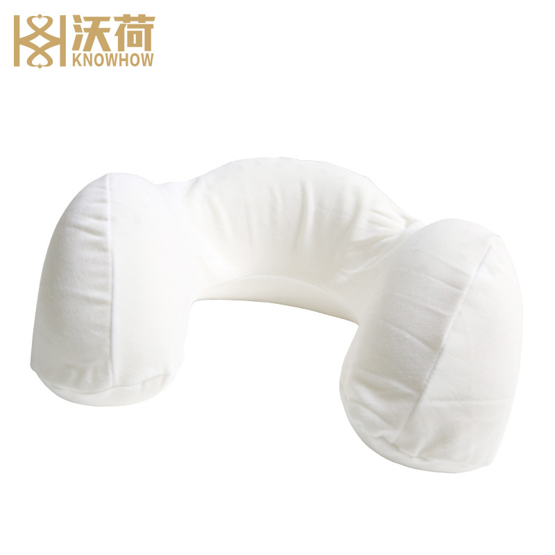 沃荷(KnowHow)泰国进口天然乳胶U型枕头护颈枕旅行汽车枕飞机枕颈枕U形护脖颈椎午睡