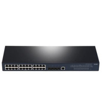 神州数码 汇聚交换机24个10/100/1000M电口+4万兆SFP+接口