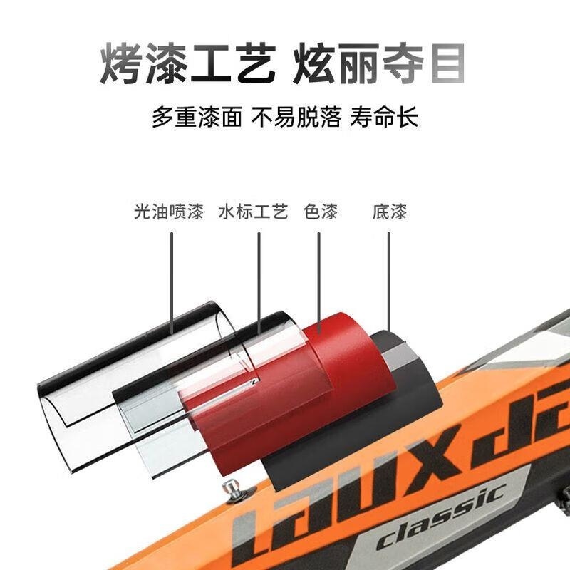 山地折叠自行车男款变速双减震轻便学生公路车高清大图