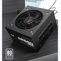 爱国者（aigo）EP650W 白牌全模组 黑色 电脑主机电源