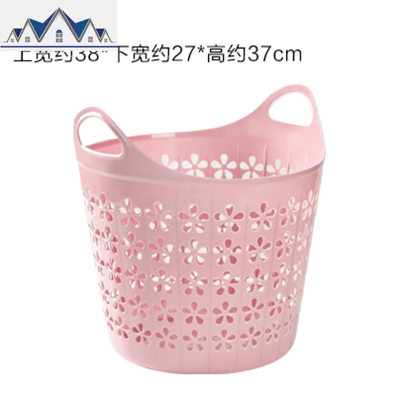 大号塑料脏衣篮衣篓浴室洗衣篮家用玩具衣物收纳篮脏衣服收纳筐 三维工匠高清大图