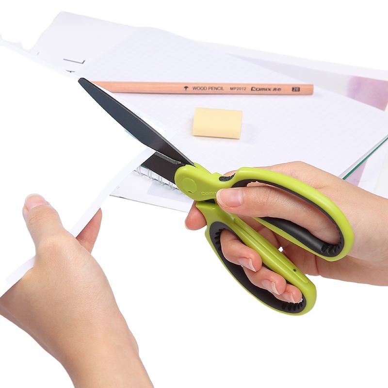 齐心(COMIX) B2740 180mm 剪刀 配色 (单位:把)高清大图