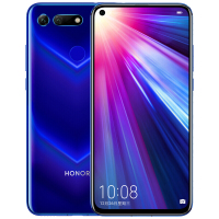 【原封正品】华为荣耀V20 全网通 6GB+128GB 魅海蓝 麒麟980 移动联通电信4G全面屏手机 双卡双待