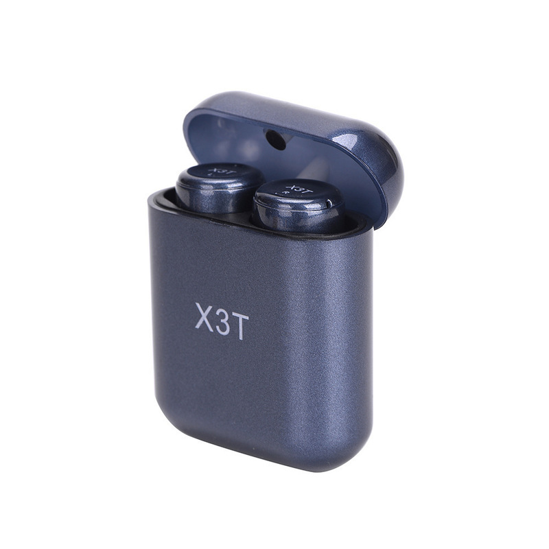 HIGE/X3T tws无线蓝牙运动双胞胎耳机 触控式蓝牙耳机+充电仓立体声双耳入耳式 粉色