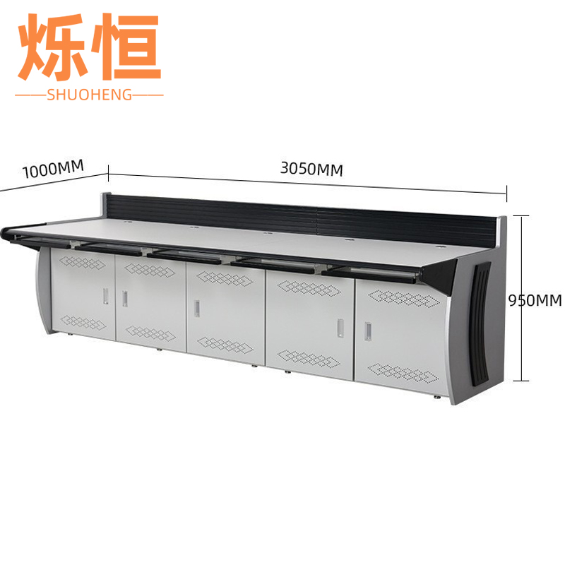 烁恒监控操作台双联台2高清大图