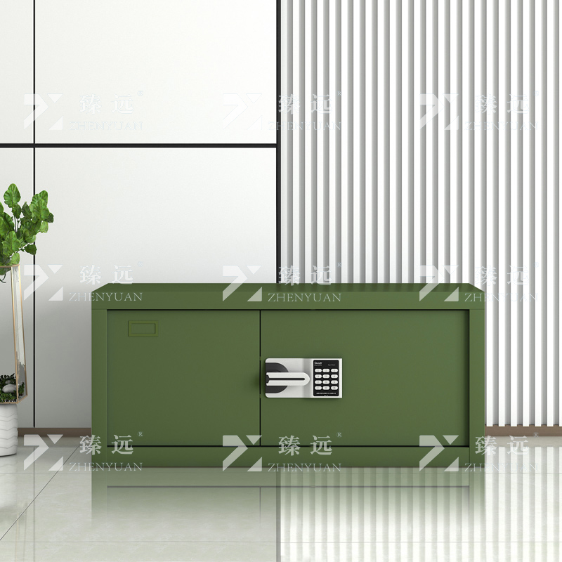 臻远 ZYJJ-80090 保密柜 顶柜绿色智能密码锁 长900*宽420*高400mm 单位:1台高清大图