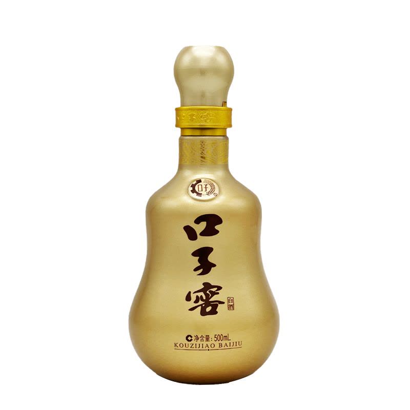 口子窖 十年 10年物 500ml 46% 中国酒 白酒 未開栓 箱有 袋有 口子窖年货节]口子窖10年型十年型41度500ML单瓶白酒兼香型口子酒